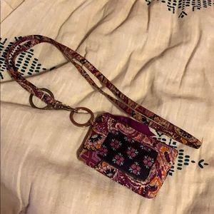 Vera Bradley lanyard